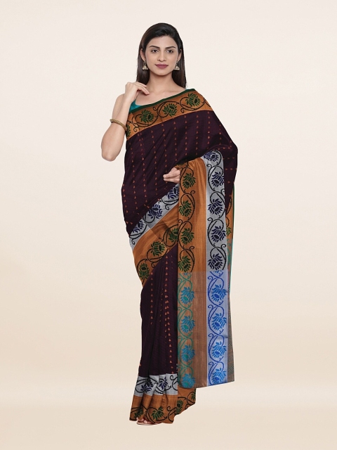 

Pothys Women Purple Sarees