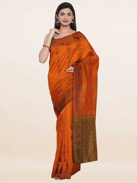 

Pothys Women Orange Sarees