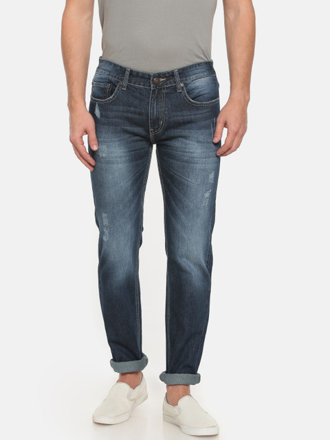 

American Crew Men Blue Straight Fit Jeans