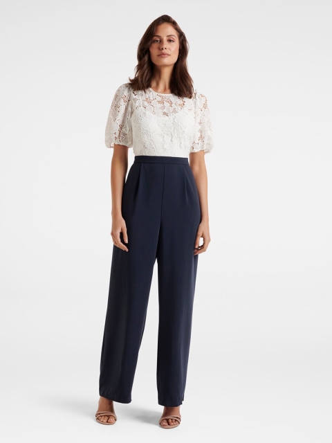 

Forever New Women White Jumpsuit