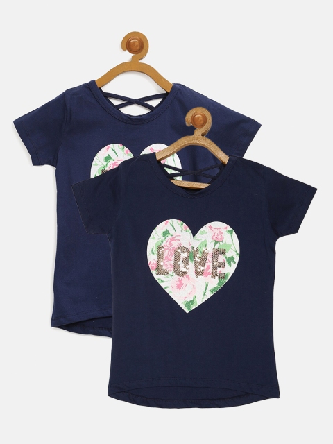 

V2 Value & Variety Blue Print Top