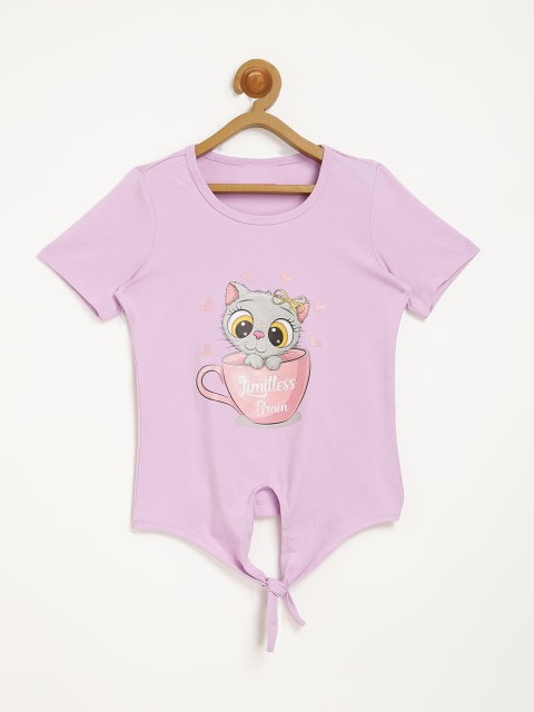 

V2 Value & Variety Mauve Print Top