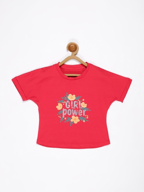 

V2 Value & Variety Red Print Extended Sleeves Top