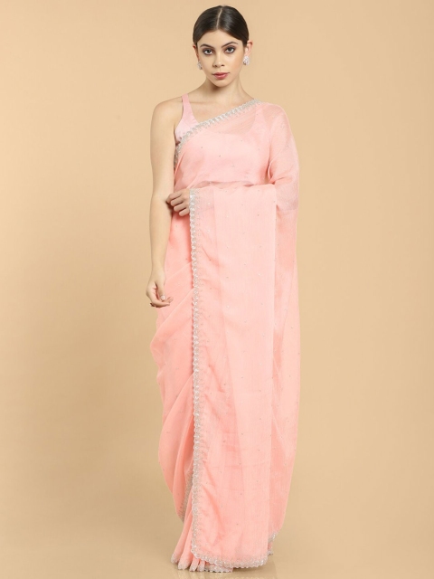 

Soch Women Coral Sarees
