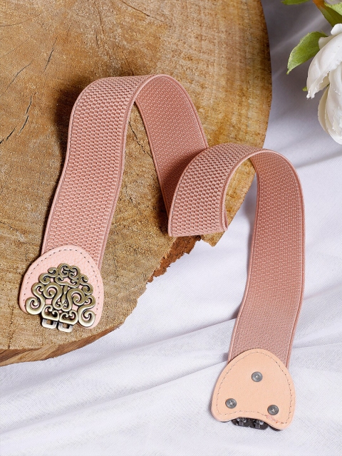 

YouBella Women Pink Stretchable Belt