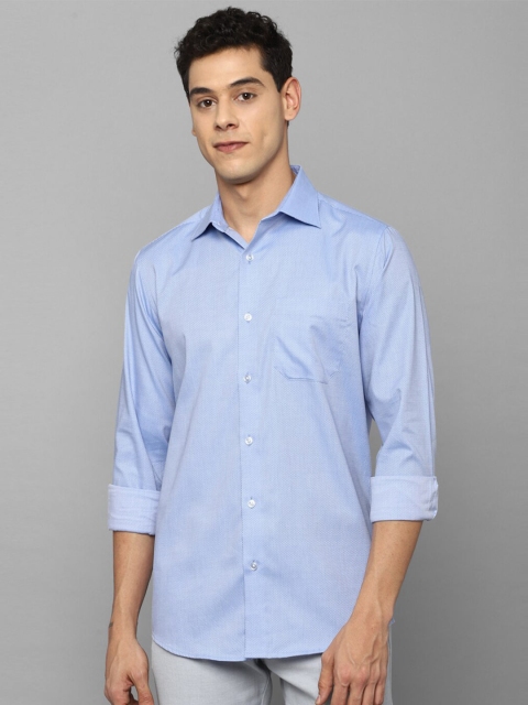 

Allen Solly Men Blue Slim Fit Cotton Casual Shirt
