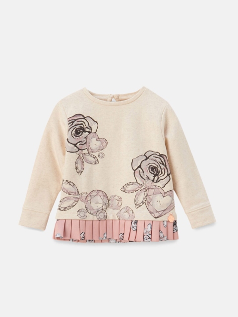 

Angel & Rocket Girls Pink Printed Sweatshirt
