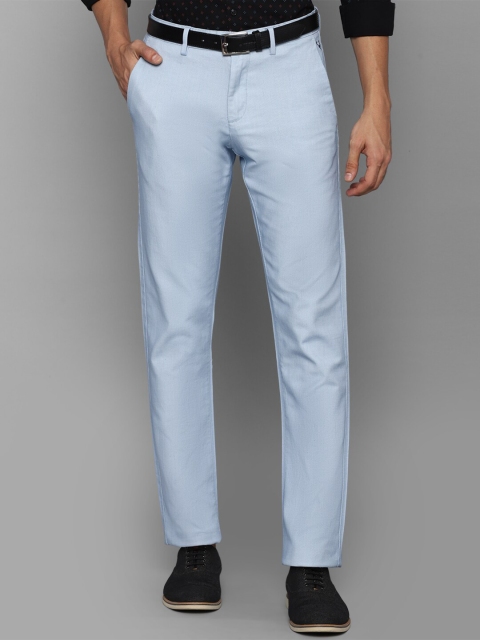 

Allen Solly Men Blue Slim Fit Trousers