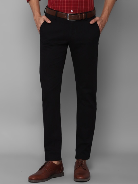

Allen Solly Men Black Slim Fit Chinos Trousers