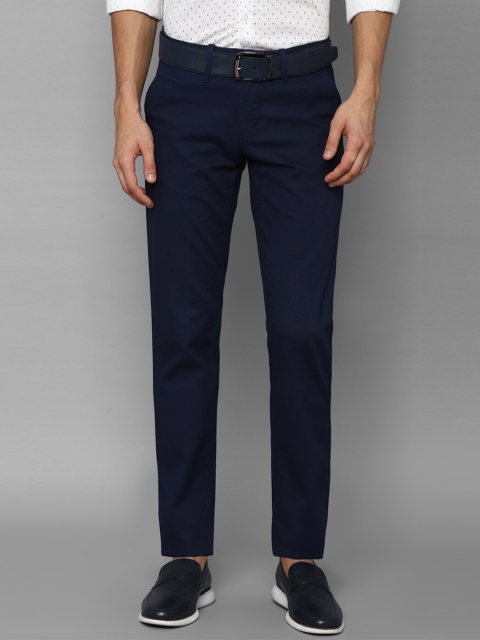 

Louis Philippe Sport Men Navy Blue Slim Fit Chinos Trousers