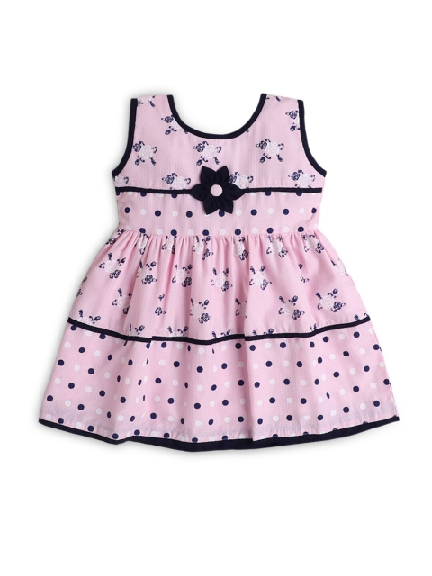 

Hopscotch Girls Pink A-Line Dress