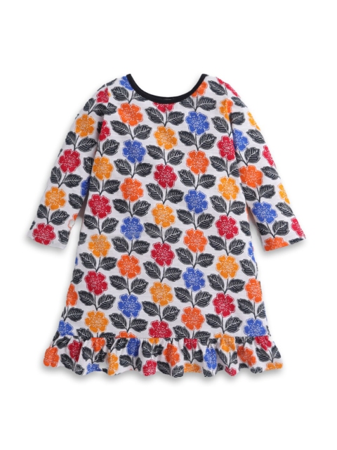 

Hopscotch Off White A-Line Dress