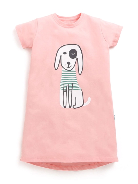 

Hopscotch Girls Peach Nightdress