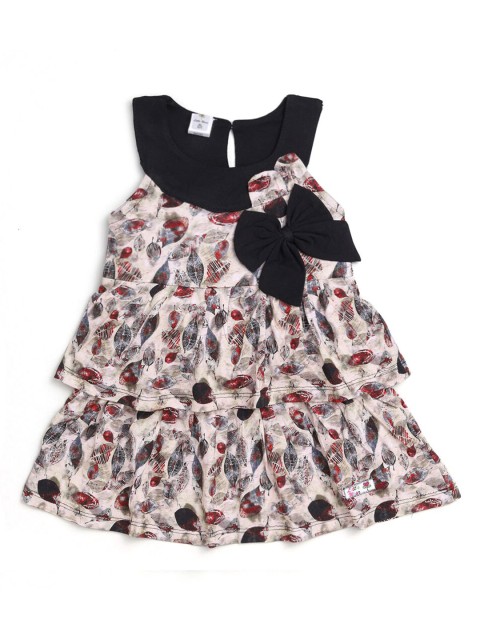 

Hopscotch Grey A-Line Dress