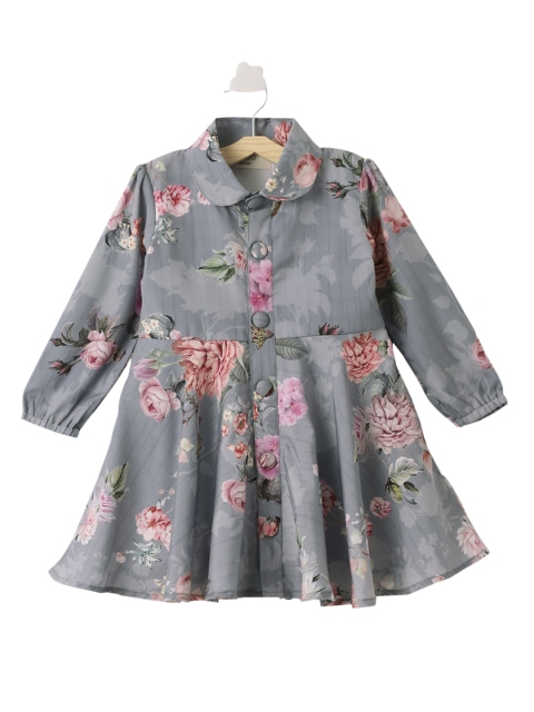 

Hopscotch Grey Floral Dress