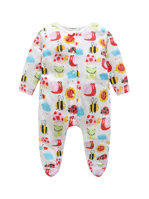 

Hopscotch Girls White Printed Pure cotton Bodysuit