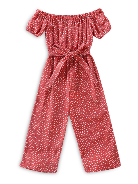 

Hopscotch Girls Pink Jumpsuit