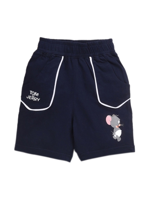 

Hopscotch Boys Navy Blue Shorts