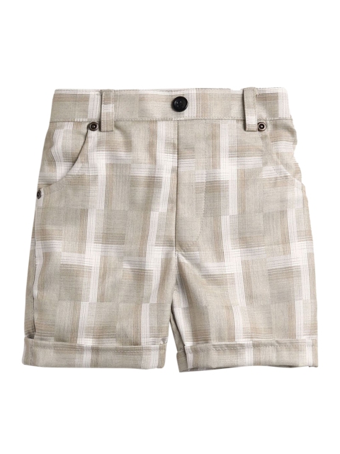 

Hopscotch Boys Pink Checked Shorts