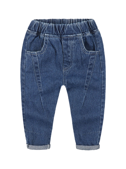 

Hopscotch Boys Blue Low Distress Stretchable Jeans