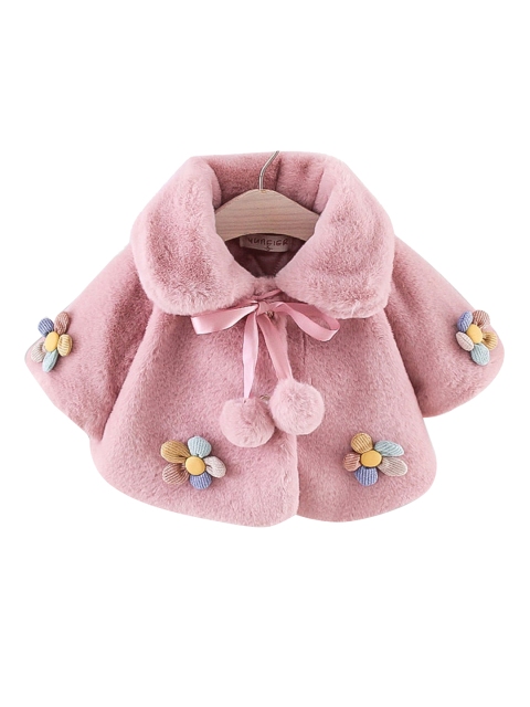 

Hopscotch Girls Pink Lightweight Open Front Jacket
