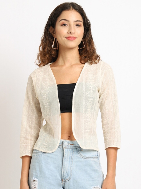 

Rute Women Beige Shrug