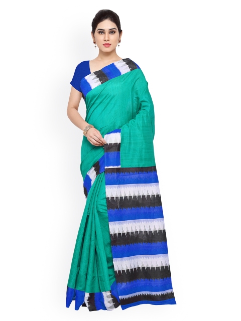 

Saree mall Green Art Silk Saree