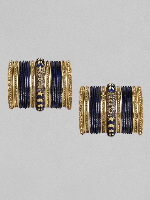 

MUCH MORE Women Navy Blue Bangle