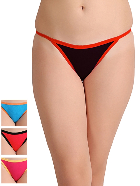

Leading Lady Women Pack of 4 Bikini Briefs KIM-4, Multi