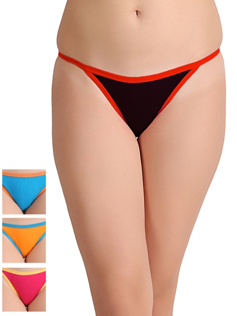 

Leading Lady Women Pack of 4 Bikini Briefs KIM-4, Multi