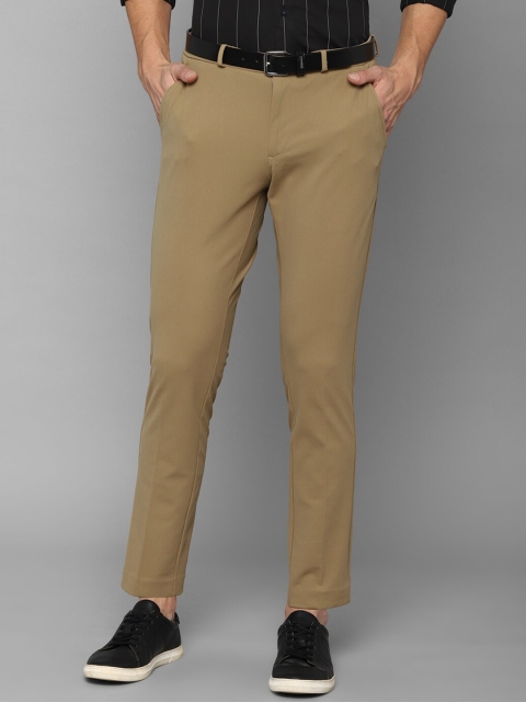 

Louis Philippe Sport Men Khaki Textured Slim Fit Trousers