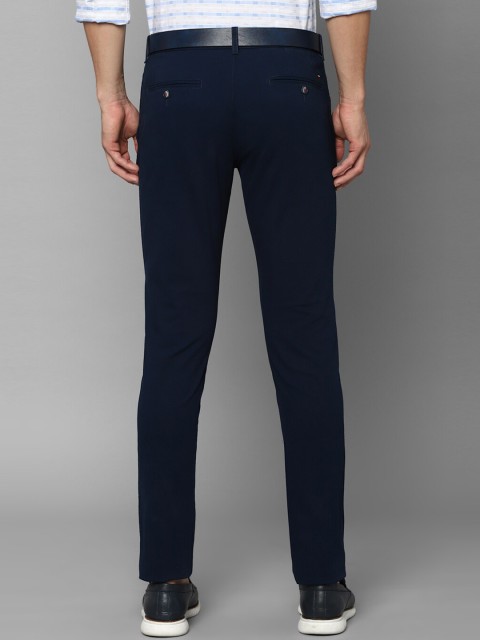 

Louis Philippe Sport Men Navy Blue Slim Fit Chinos Trousers