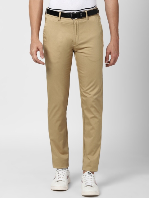 

Peter England Casuals Men Khaki Slim Fit Trousers