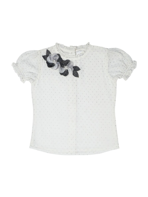 

Daffodils GIRLS WEAR White Georgette Top