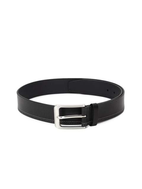 

Allen Solly Men Black Textured Leather Belt