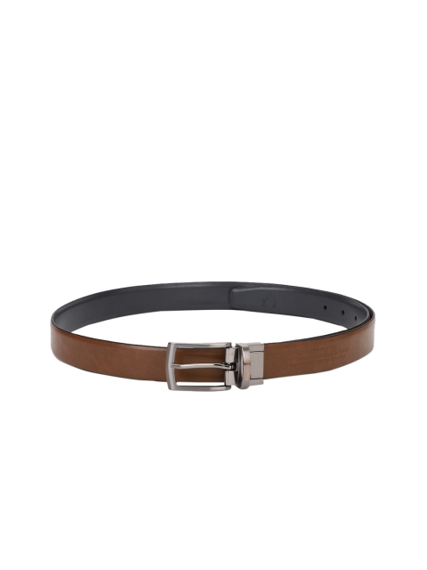 

Allen Solly Men Black & Tan Reversible Leather Formal Belt