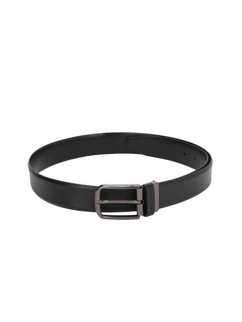 

Allen Solly Men Black Leather Formal Belt