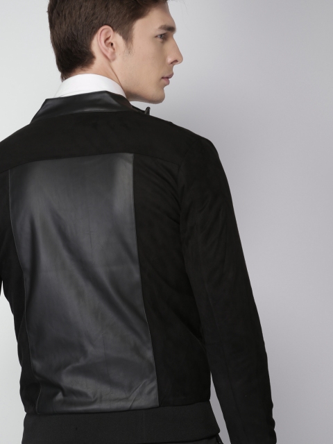 

INVICTUS Men Black Solid Tailored Jacket