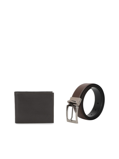 

Allen Solly Men Brown Solid Accessory Gift Set