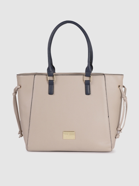 

Van Heusen Grey PU Structured Shoulder Bag
