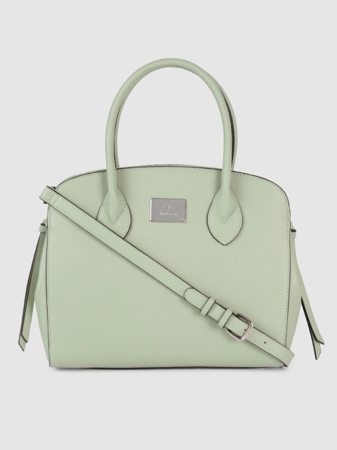

Van Heusen Green PU Structured Handheld Bag