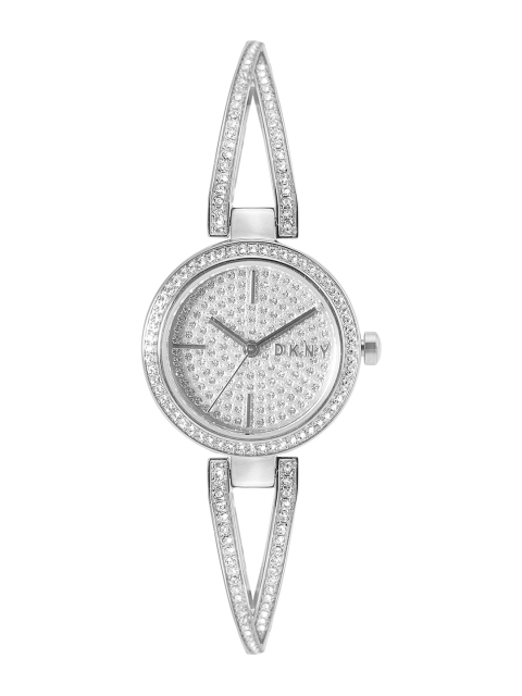 

DKNY Women Silver-Toned Crosswalk Analogue Watch NY2852