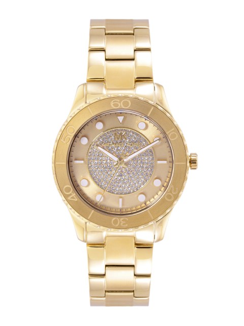

Michael Kors Women Gold-Toned Dial & Gold Toned Straps Analogue Watch MK6911