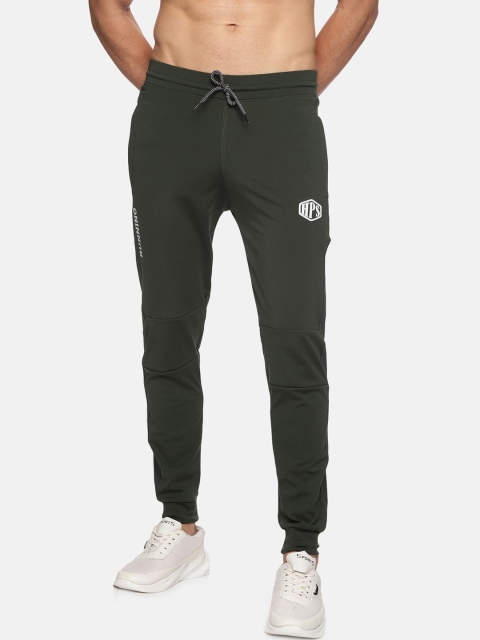 

HPS Sports Men Green Solid Track Pants