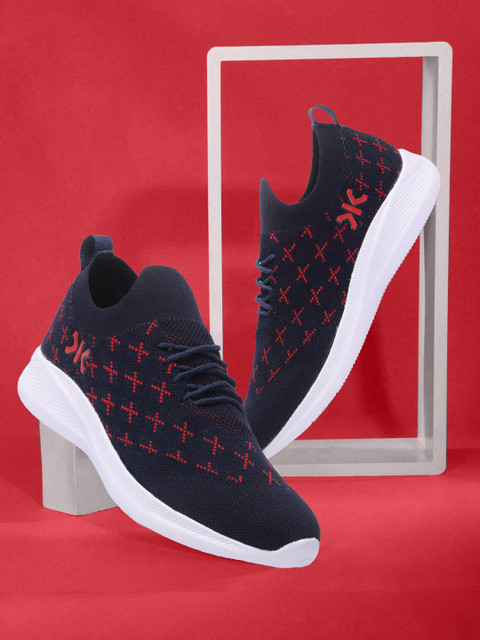 

Killer Men Navy Blue Printed Sneakers