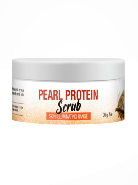 

Home Boutique Pearl Protein Skin Brightening Scrub 100 G, Orange