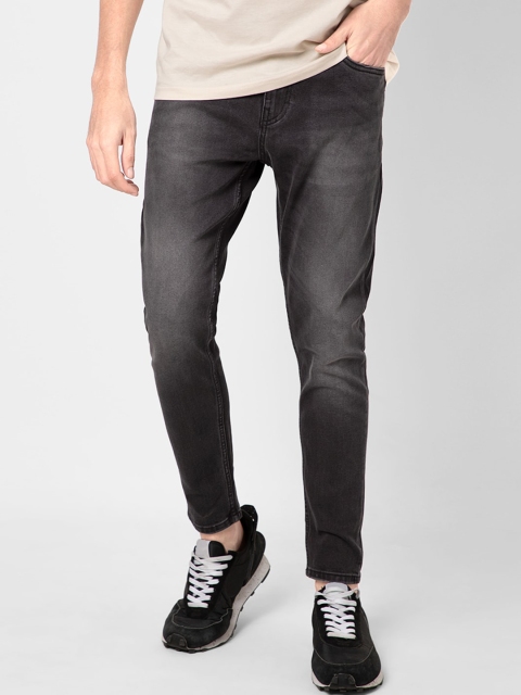 

Snitch Men Black Skinny Fit Light Fade Stretchable Jeans