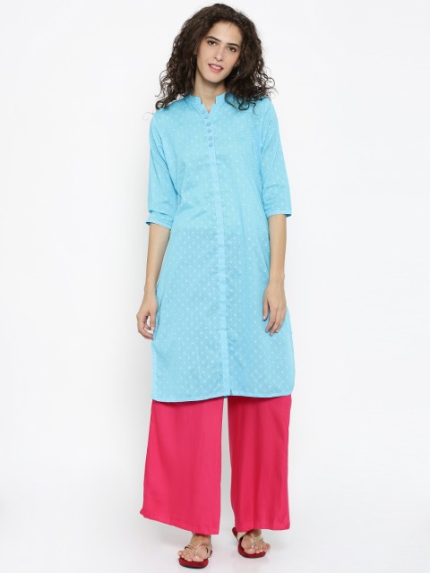 

Soch Women Blue Kurta