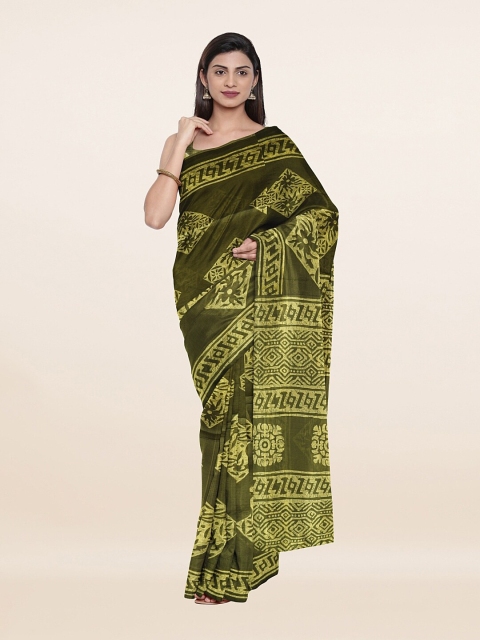 

Pothys Green Ethnic Motifs Saree