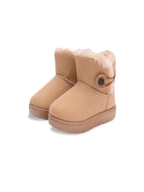 

Hopscotch Baby Girls Beige Rubber Boots